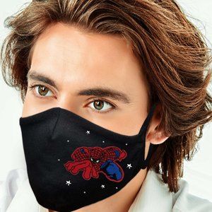 Spider-Man Face Mask w/ filter pocket